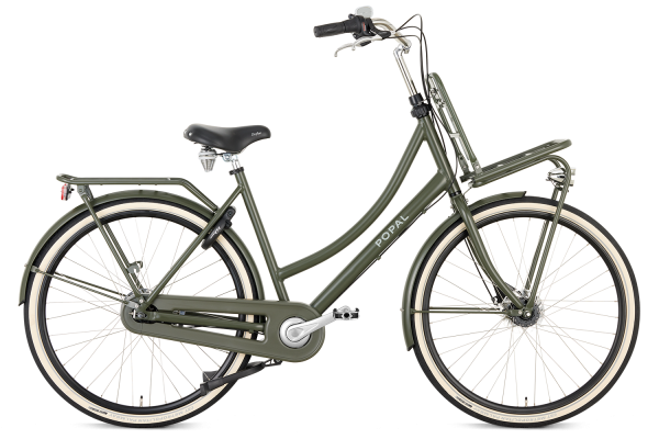 Damen Hollandrad Daily Dutch Prestige 7 Gang  , 53 cm, Army grün